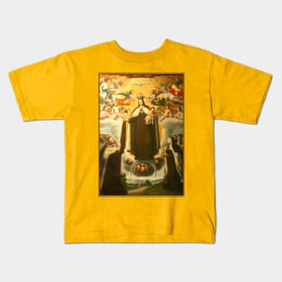 Our Lady of Mt. Carmel, from the tomb of St. John of the Cross Kids T-Shirt